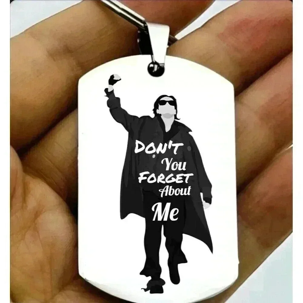 John Lenner Breakfast Club Hot Don't You Forget About Me Hot Keychain